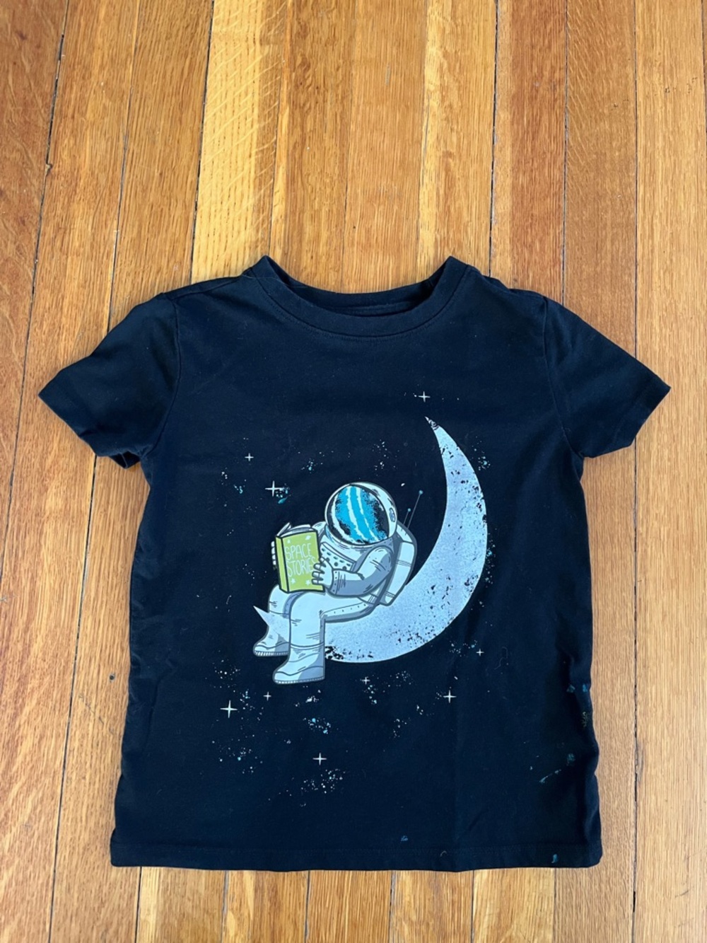 Bundle of Boys Space Graphic Tees - size 4-6 - Picture 4 of 16